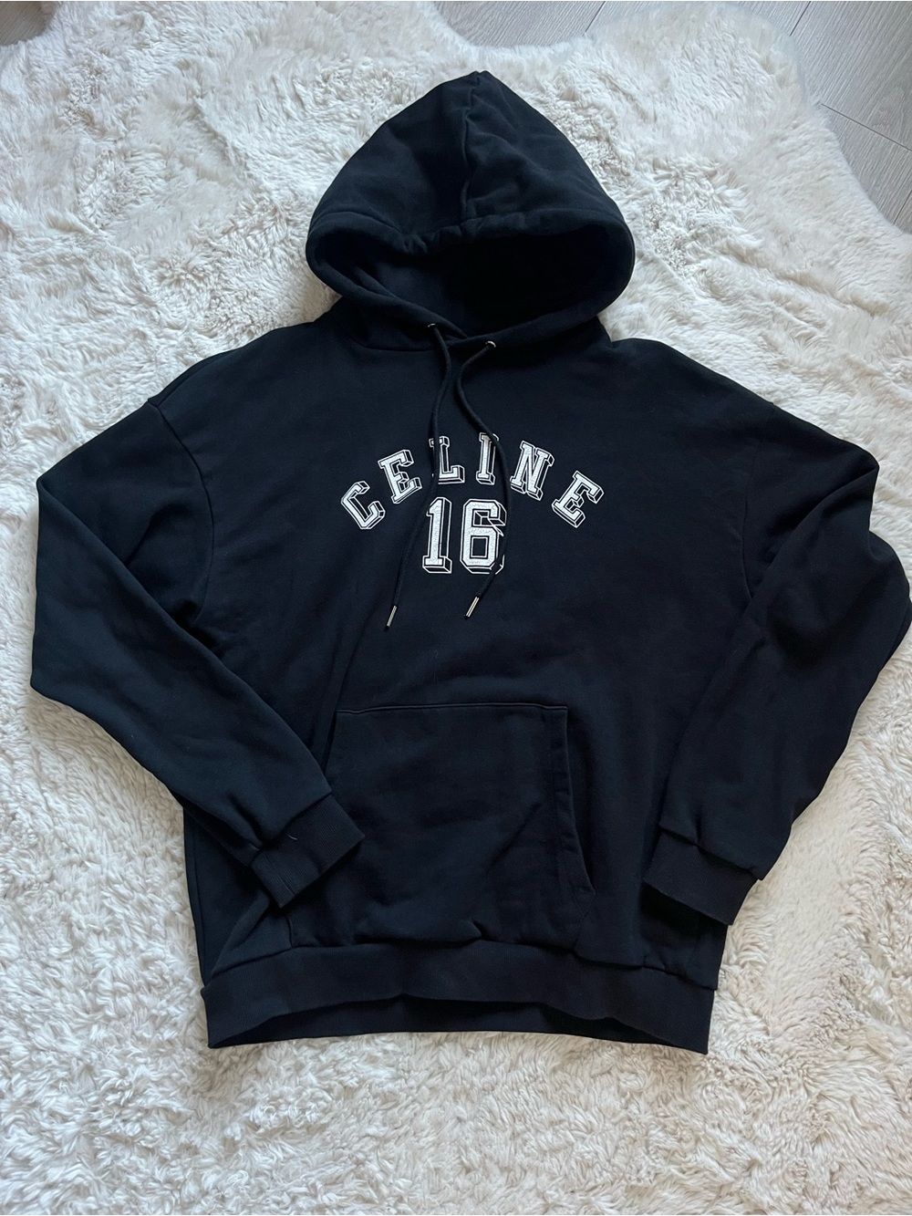 Celine Collegiate '16' Hoodie.